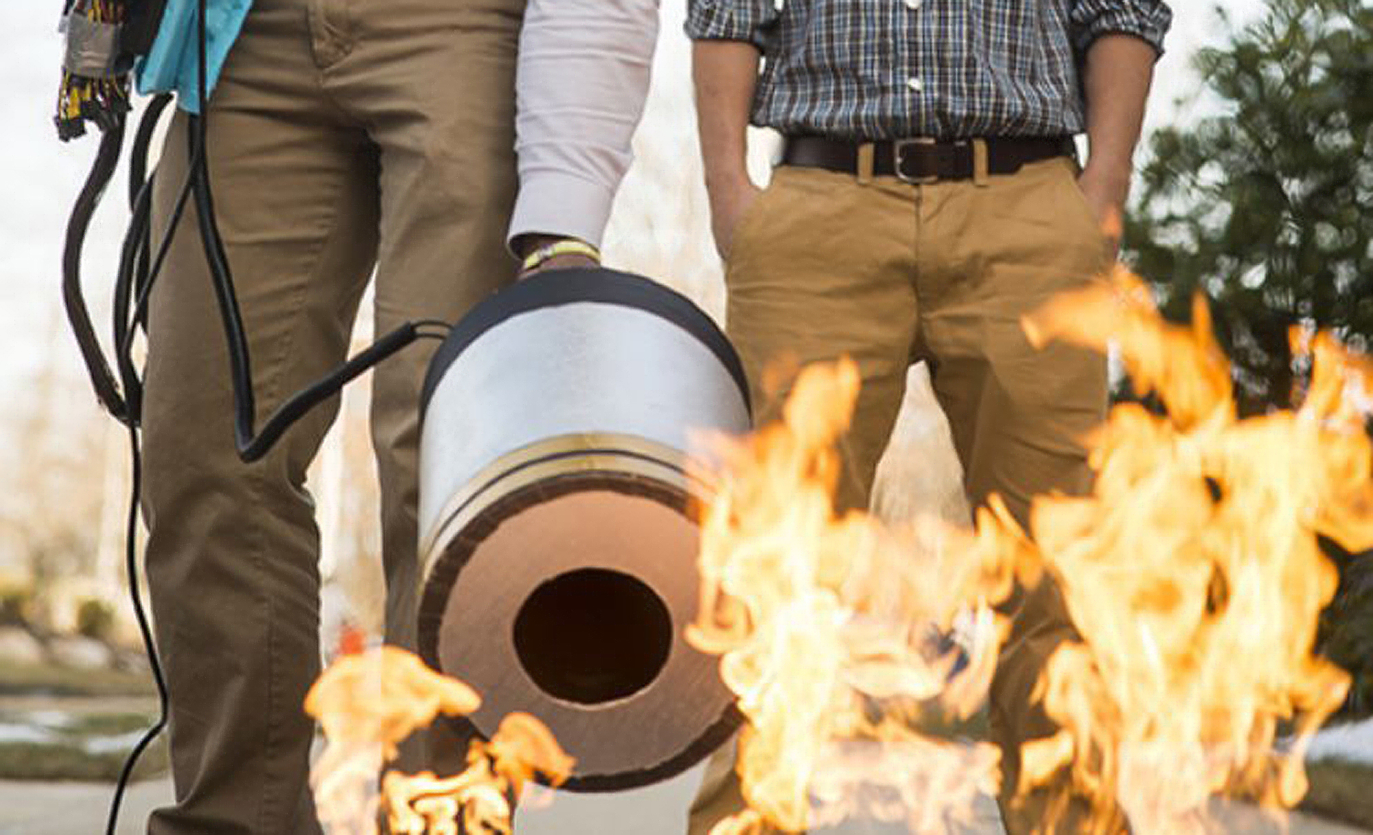 The fire is put out. Звуковой огнетушитель. Звук огнетушителя. To put out the Fire.