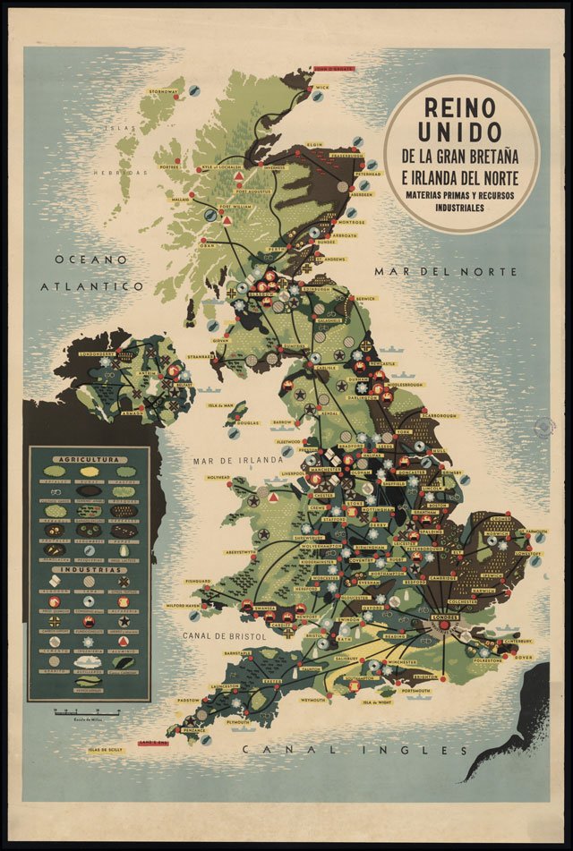 mapas de papel