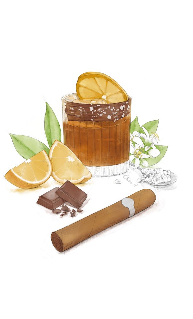 receta del Old Fashioned