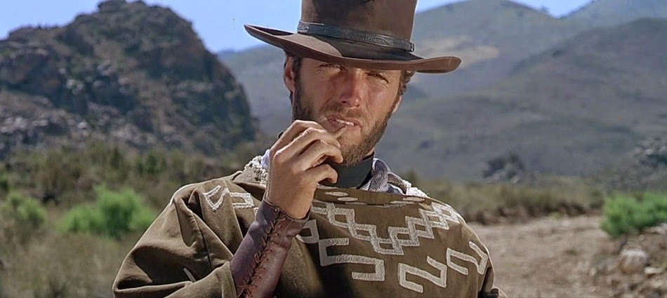 Clint Eastwood, el hombre sin nombre, en La muerte tenía un precio. Clint Eastwood, el hombre sin nombre, en La muerte tenía un precio.