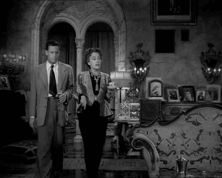 El crepúsculo de los dioses – William Holden y Gloria Swanson El crepúsculo de los dioses – William Holden y Gloria Swanson