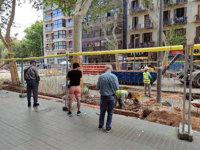 Mirar obras: la observación del espectáculo urbano